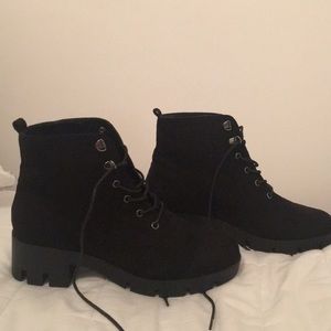 ASOS Black Hiker Boots